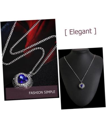 COLLBATH 1pc Necklaces A Necklace Pretty Necklace Girls Necklace Fashion Pendant Necklace Miss Crystal Urn - Buy Online on GoSupps.com