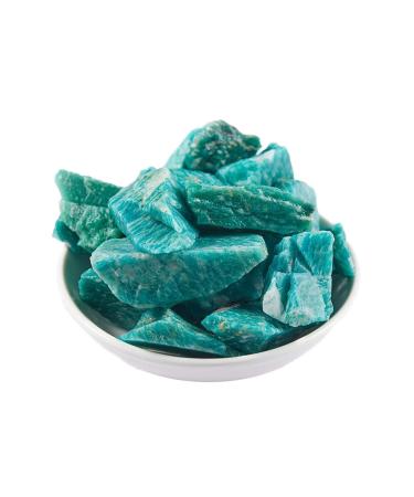 Natural Crystal Rough Natural raw Rough Stone Specimen (Size : 50g)