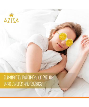 Reusable Hot Cold Gel Compress Face & Eye Mask for Depuffing Puffiness - Freezable - Buy Online on GoSupps.com