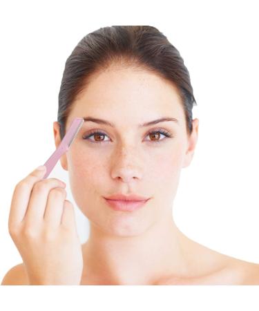 Dermaplaning Tool for Women Eyebrow Razor Trimmer Shaper Facial Hair Remover Shaver for Shave Face Peach Fuzz Upperlip Hair Pack of 6 - Buy Online on GoSupps.com