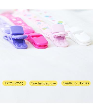 3 Pieces Adjustable Baby Pacifier Clips - Unisex Pacifier Holder Strap for Toddlers | Safe & Stylish Baby Accessories - Buy Online on GoSupps.com