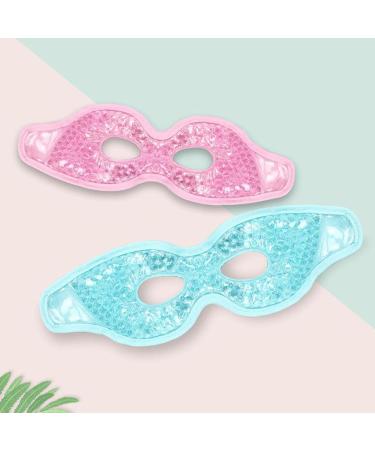 kawehiop Refreshing Gel Eye with Eye Holes for Soothing Eyes Puffiness Blue 1Set 1Set Blue - Buy Online on GoSupps.com