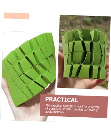 Angoily Trapezoid Makeup Puff 2 Triangle Puff Hydrophilic Polyurethane Face Cushion Miss Portable Makeup Foam Wedges - Buy Online on GoSupps.com