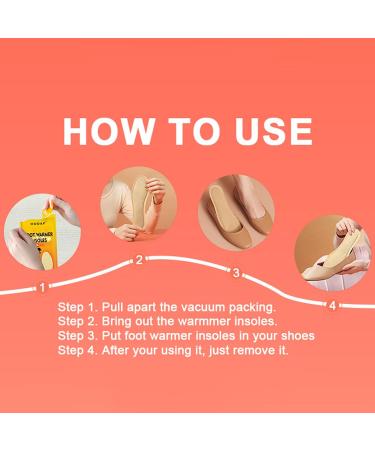Wobblo Heated Insoles | Natural Air-Activated Heating Soles for Women | Durable Odorless Easy to Use | Perfect for Hunting & Outdoor Sports - Buy Online on GoSupps.com