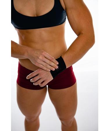 Nevin Neoprene Single Wrist Wrap (Gray) - Premium Support for Weightlifting & Sports | International Shipping Available - Buy Online on GoSupps.com