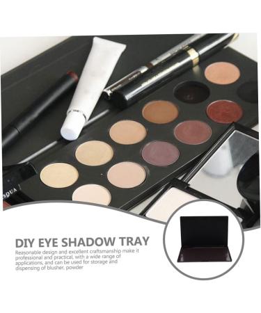 Beavorty 2pcs Diy Eyeshadow Palette Plastic Pallet Eyeshadow Pallets Magnetic Eyeshadow Pallet Multifunction 15x10x0.80cmx2pcs Blackx2pcs - Buy Online on GoSupps.com
