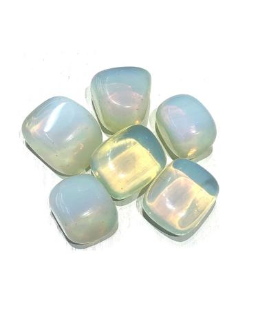 Natural Crystal Rough Natural Crystal Rough 1pc Irregular Polished Tumbled Stone Fish Tank Garden Aquarium Natural Quartz Crystal Home Decor (Color : Opalite Size : 1pc) 1pc Opalite
