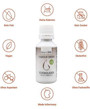 Buy Lean: Life Flavor Drops 30ml - Sugar-Free Low-Calorie Aroma Drops - 3 Set F rst P ckler Box - International Shipping Available - Buy Online on GoSupps.com
