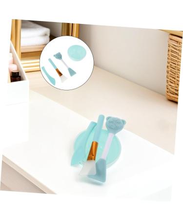 3 Ensembles Set d'Outils Beaut Portables pour Masque Facial Bol Silicone Brosse Double T te Douce et Spatule Kit Multifonction pour Application et M lange DIY Accessoires Compacts Bleu ciel - Buy Online on GoSupps.com