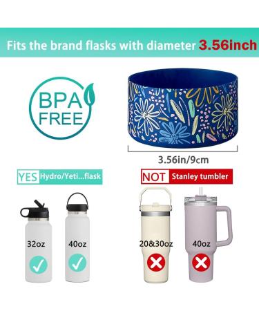 WK IEASON Diamond Silicone Sleeve Boot for 32oz Water Bottles - Hydro Flask Yeti Takeya & More - Not for Stanley - Buy Online on GoSupps.com