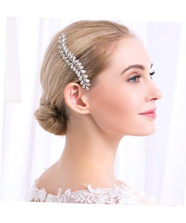 Didiseaon 1 Pc Comb Glammetic Glamzilla Headpuones Silver Dance Parties Glamorous The Wed Hair Prop Creative Headdress Unique Hair Accessories Decorate Hairpin Bride Headgear Alloy - Buy Online on GoSupps.com
