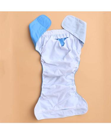 Healifty Washable Underwear 2pcs Adult Diapers Covers - Reusable Incontinence Pants for Women Men - Cloth Diaper Wraps - Washable Overnight Leakfree Underwear - Sky Blue - Buy Online on GoSupps.com