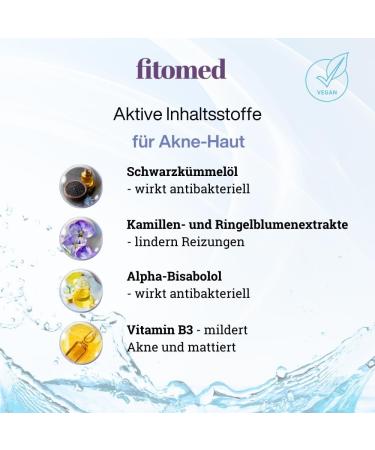  Fitomed Fitomed Moisturizing Face Cream for Acne and Pimple Prone Skin 30g - Effective Face Cream with Two Three Part Teeth - Moisturizing Face with Effect - Buy Online on GoSupps.com