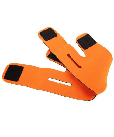 Face Slimming Strap | Bandage Belt for Double Chin & V-Line Lift | Facial Firming Device - Orange - Buy Online on GoSupps.com