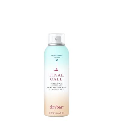 Drybar Final Call Frizz & Static Control Mist | Fights Frizz Tames Flyaways to Maintain Smooth and Shiny Blowouts 24 Hour Frizz Control & 72 Hour Static Control Coconut Colada Scent 5 Ounce (Pack of 1)
