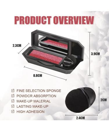 JAWSEU Twotone makeup eyeshadow waterproof longlasting eyeshadow makeup glitter double layer colored gradation Lazy Eyeshadow Stamp for beginners - Buy Online on GoSupps.com