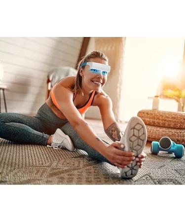 UVtech BLUE-2 Pro Light Therapy Glasses | 2-in-1 Blue & White Light for Enhanced Energy & Awakening | International Shipping Available - Buy Online on GoSupps.com