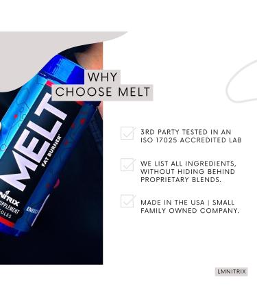 MELT EXT - Extreme Thermogenic Fat Burner - Powerful Weight Loss Aid, Stronger Than Most Diet Pills - True Plateau Destroyer - Lose Weight Fast for Men and Women - Real Results - 60ct - Buy Online on GoSupps.com