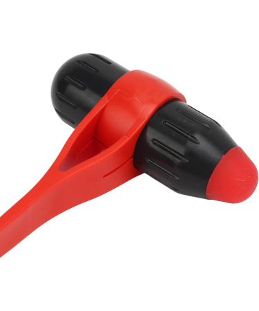 Massage Hammer - Soft Silicone Body Massager for Stress Reduction | Elastic Red & Black Design for Eye & Neck Relief - Buy Online on GoSupps.com