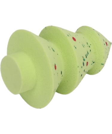 Green Sequin Christmas Tree Nose Contour Brush Set Angled Sponge Makeup Kit - Buy Online on GoSupps.com