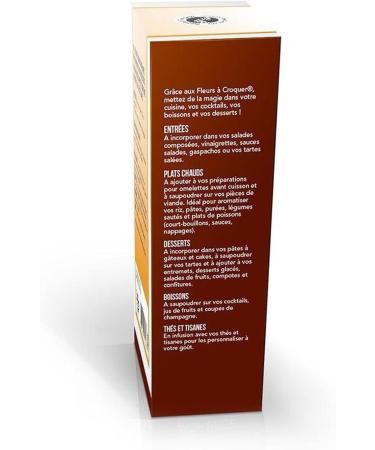 Buy Bio Edible Orange Blossom Flowers 60g - Premium Quality for Culinary Delights | International Shipping Available - Buy Online on GoSupps.com