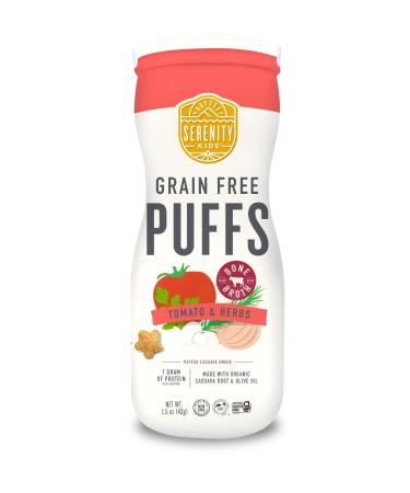 Serenity Kids Grain Free Puffs Tomato & Mushroom 1.5 oz (43 g)