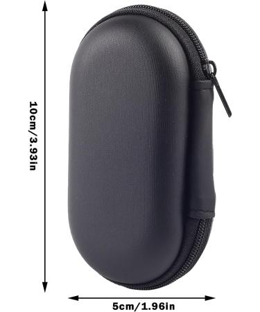 Buy Aunye Oximeter Protective Cover - Portable EVA Storage Bag with Lock Pocket (Black) for Enhanced Oximeter Protection - Buy Online on GoSupps.com