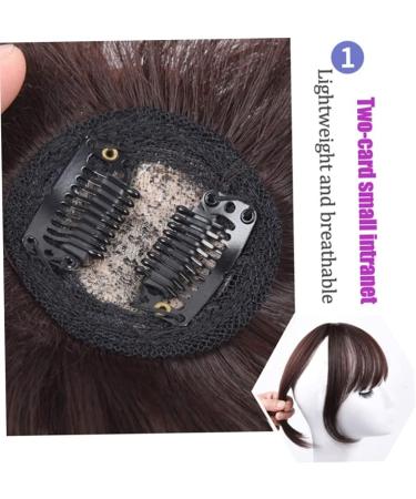 Human Hair Toppers Clip In Crown Toppers Hair Straight Toupee Part Wiglets Hairpieces for Mild Hair Loss Volume Cover Gray Hair (Light Brown) - Buy Online on GoSupps.com