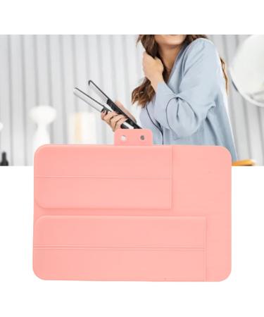Heat Resistant Silicone Mat Pouch for Curling Irons with Hanging Hole Style Travel Storage Mat Pouch for Flat Iron Curling Wand High Temp Resistant Soft Silicone - Buy Online on GoSupps.com