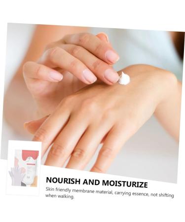 Housoutil 2 Pairs Hand Mask Peel Gloves Moisturizing Hand Gloves Hand Exfoliating Mask Remover Socks Moisturizing Gloves Whitening Mask for Hand Nourish Cat Paw Non-Woven Fabric - Buy Online on GoSupps.com