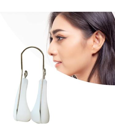 Silicone Nose Bridge Shaper - Uplifting Magic Clip for Wide Noses | Night Use Soft Corrector Device (White - Buy Online on GoSupps.com