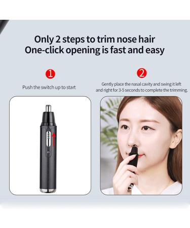 TEMKIN Nose Hair Trimmer - Multifunctional Rechargeable Trimmer for Nose Ear Eyebrows & Beard - Gold Grooming Tool - Buy Online on GoSupps.com