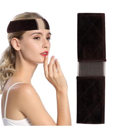 Premium Brown Wig Grip Headband | Comfort Lace Wig Handle for Seamless Hairline Transition - No Slip & Secure Fastening - Buy Online on GoSupps.com