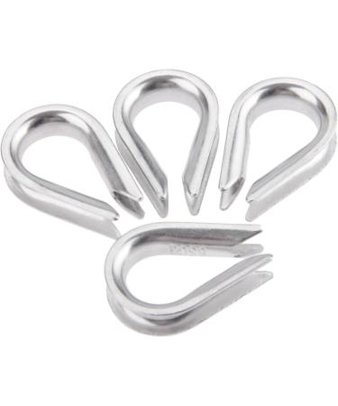 Mtsooning 10PCS Stainless Steel Rope Thimble Rigging Wire Chain Clamp Clip for Sailing Boat Anchor Fishing - Ideal for Commercial & Industrial Applications - Buy Online on GoSupps.com