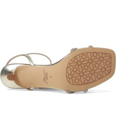 Jewel Badgley Mischka Women's Maci Heeled Sandal 4.5 UK Gold Metallic - Buy Online on GoSupps.com