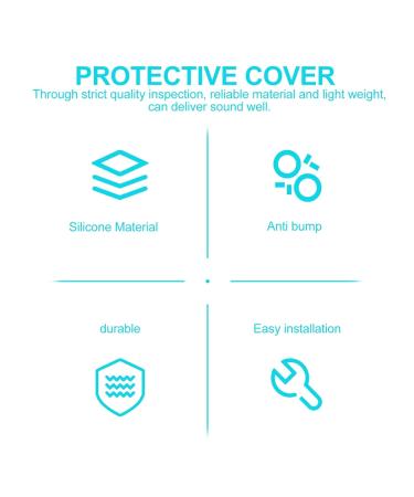 Buy POPETPOP Portable Silicone Stethoscope Head Covers - Diaphragm Protector Accessory (Blue) | International Shipping Available - Buy Online on GoSupps.com