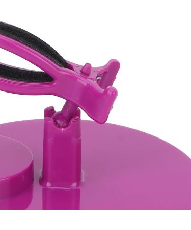 Nail Polish Holder Wide Angle Adjustable Nail Polish Holder Amateur Painting Base (Purple) - Buy Online on GoSupps.com