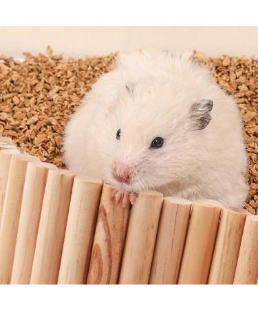 Rat Ladder Bridge Wooden Hamster Climbing Ladder and Swing Small Animal Bendable Fence Climbing Stair Toy Cage Accessories for Bird Parrot Hamsters Chipmunks - Buy Online on GoSupps.com