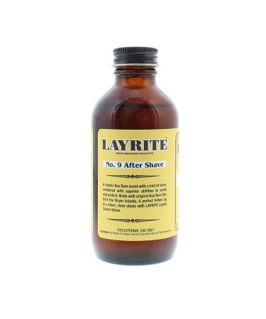 Layrite No.9 Aftershave 4 oz - Soothing Post-Shave Solution - Buy Online on GoSupps.com