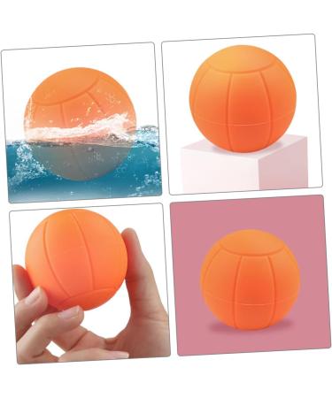 Frcolor Faszienball Massageball Foot & Neck Massager 6.1x6.1cm Orange Lacrosse Ball for Fasciitis Relief | Small Fitness Massage Device - Buy Online on GoSupps.com