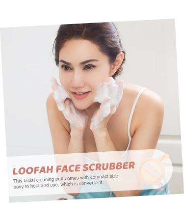 FOMIYES 6pcs Makeup Remover Cotton Face Pad Bath Sponges | Exfoliating Loofah Pads for Shower | Facial Puff Beige Spa Makeup Remover - Buy Online on GoSupps.com