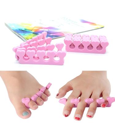 ANCLLO Soft Foam Toe Separators - Pink 12 Pack | Comfortable Durable Foot Care for International Shipping - Buy Online on GoSupps.com