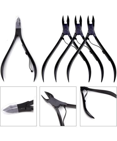 Nail Clipper Professional Nail Art Cuticle Nipper Clipper Edge Cutter Toenail Toe Ingrown Dead Skin Scissor Stainless Steel Manicure Pedicure (Color : D) - Buy Online on GoSupps.com