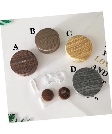 Buy Solustrie Mini Contact Lens Case Set - Japanese Style Bamboo Holder & Remover - Ideal for UK Shippers - Buy Online on GoSupps.com
