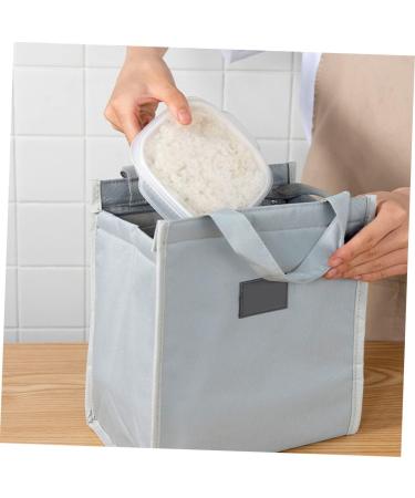 HOLIDYOYO Insulated Hot Lunch Box 2pcs Box Kitchen Rice Lunch Box Micro-Wave Oven Steamer Crisper Tray - Buy Online on GoSupps.com