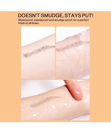 AOWVUTS Microblading Eyebrow Pencil 2 in 1 Magic Eyebrow Pencil Double Ended Waterproof Natural Long Lasting Eyebrow Pen - Buy Online on GoSupps.com