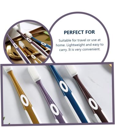 Clispeed 8ST Nano Toothbrush - Japanese & Korean Soft Toothbrush for Optimal Oral Hygiene | Travel-Friendly Charcoal Bristle Replacement Heads - Buy Online on GoSupps.com