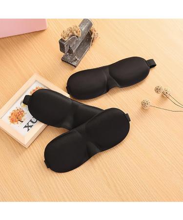 Sleep Mask 2 Pack - 100% Light Blocking Eye Masks for Sleep | Adjustable Blindfolds for Travel & Yoga | Comfortable & Pressure-Free Design - Buy Online on GoSupps.com