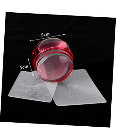 Beaupretty Tools Set nail stamping plate manicure kit manicure tools nail stamper transparent nail polish mold kit nail art stamp nail tools clear nail polish tool belt with Art - Buy Online on GoSupps.com