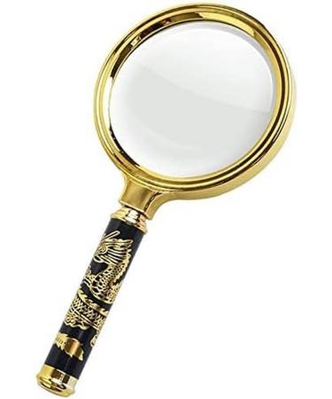 Portable Magnifiers Handheld Magnifier 10X Reading Loupe Magnifier for Reading Book Inspection Coins Map Full of Stars